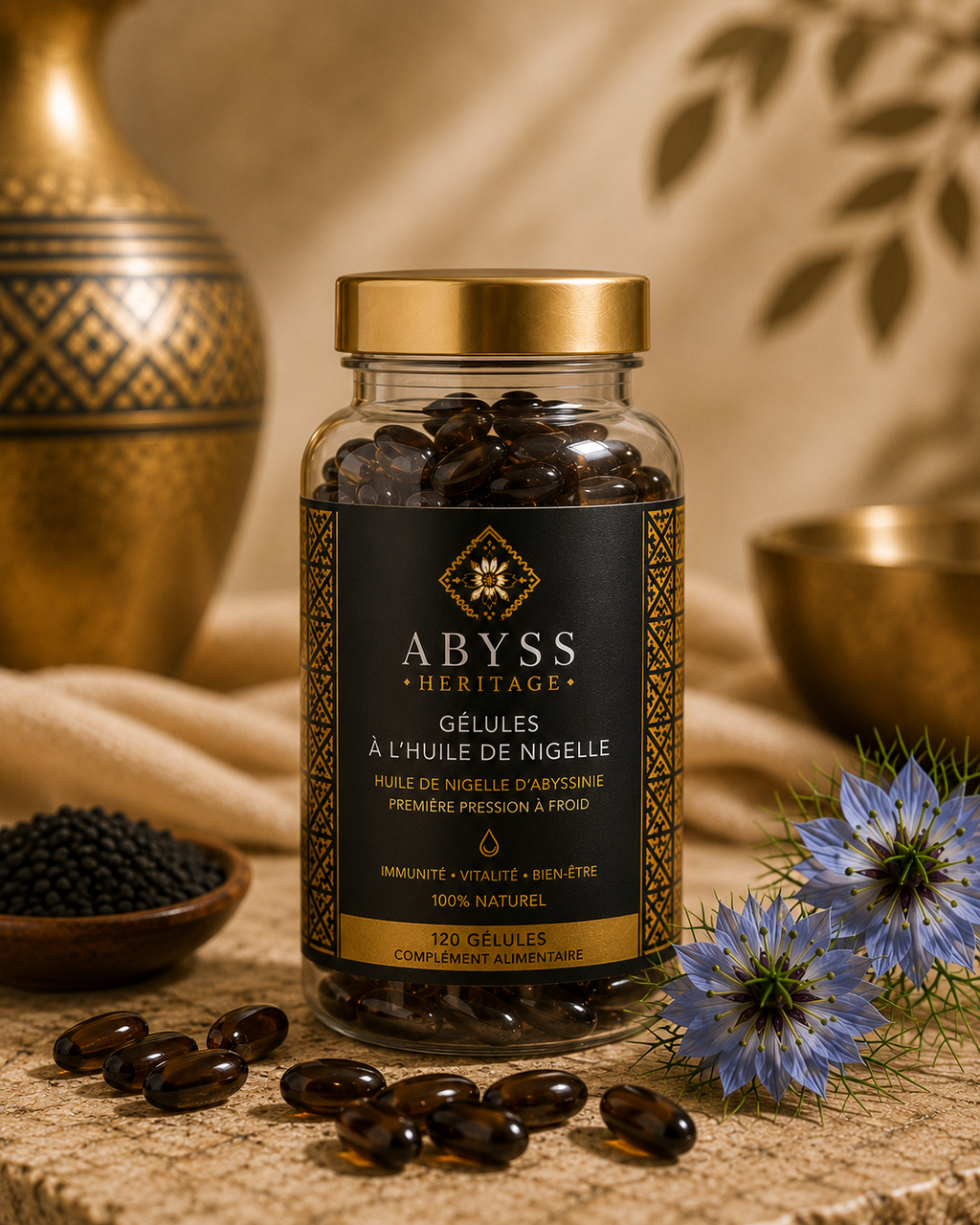 ABYSS HERITAGE — Votre marque spécialisée dans la nigelle, clé en main