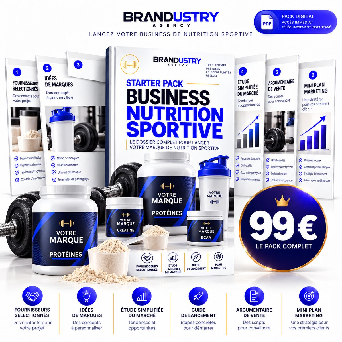 💪 STARTER PACK NUTRITION SPORTIVE