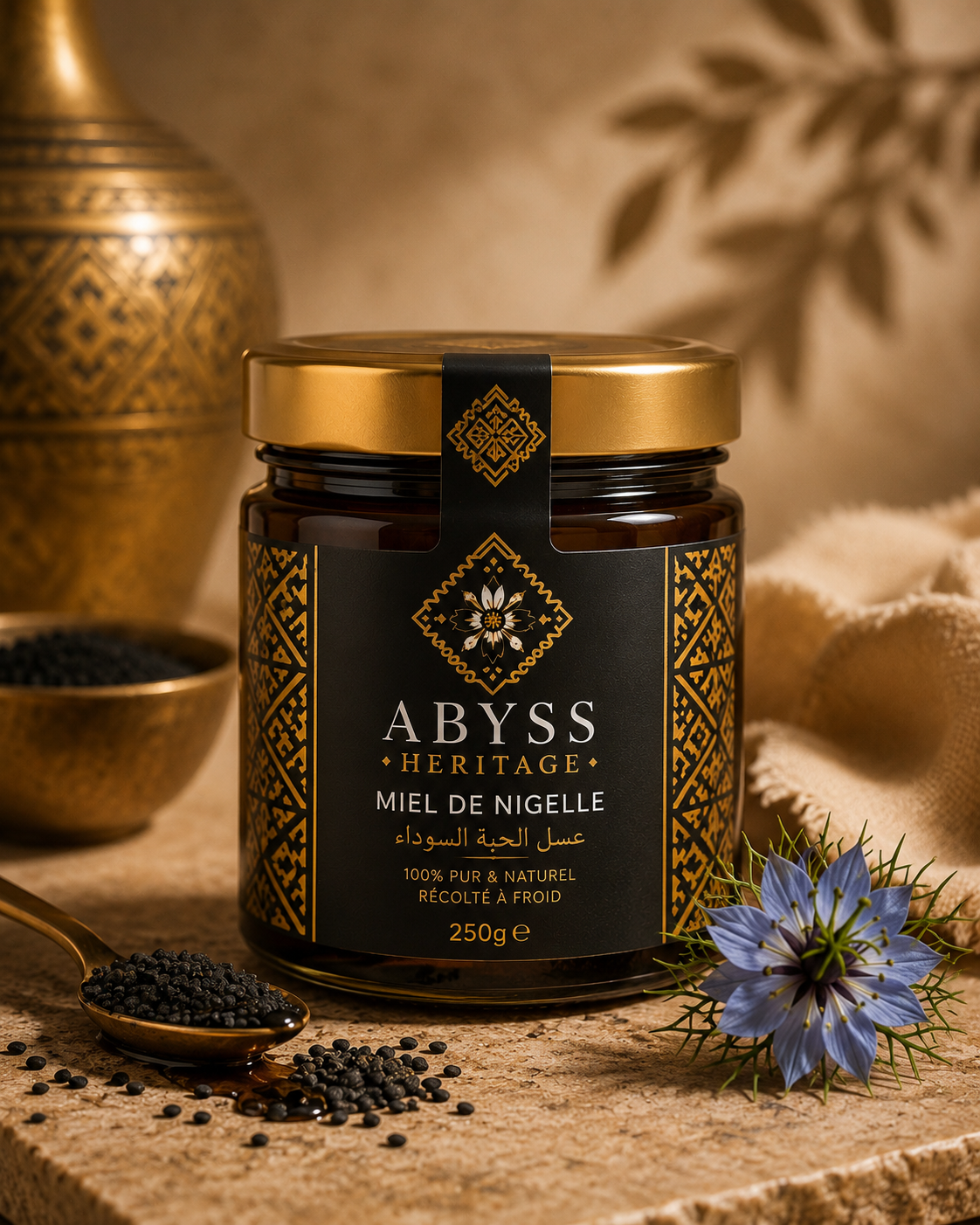 ABYSS HERITAGE — Votre marque spécialisée dans la nigelle, clé en main