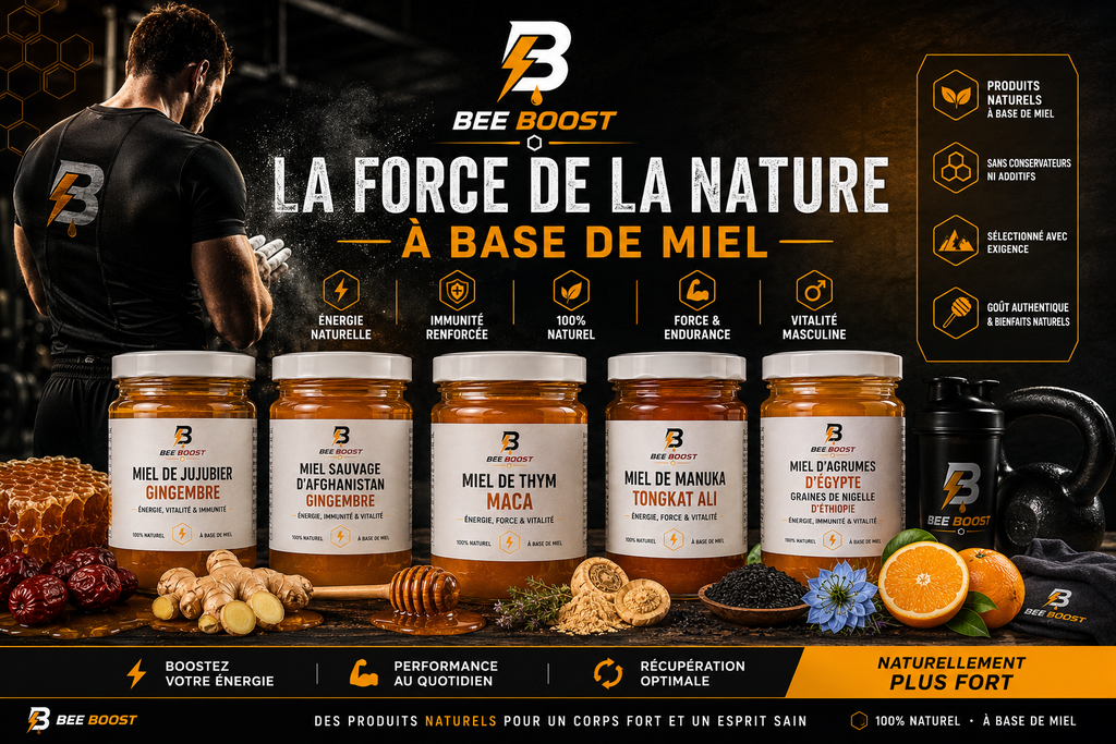 BEE BOOST — Votre marque de préparations naturelles au miel, clé en main