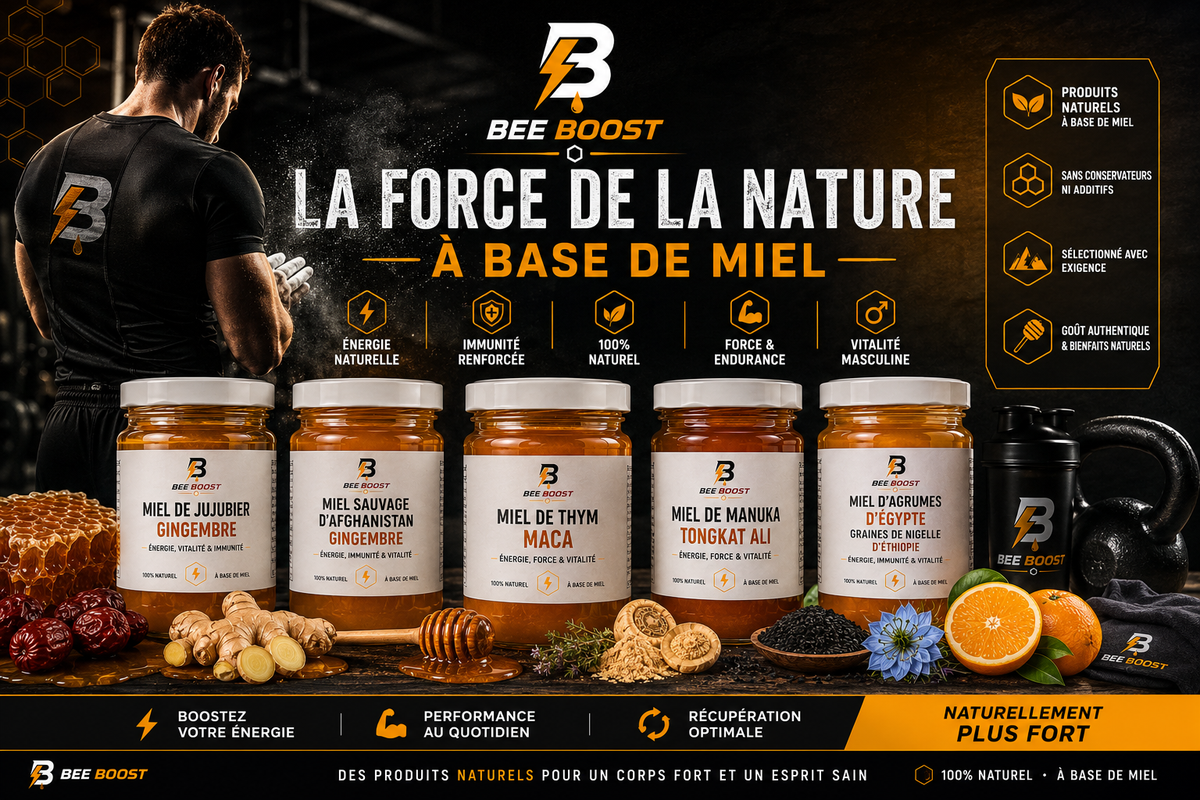 BEE BOOST — Votre marque de préparations naturelles au miel, clé en main