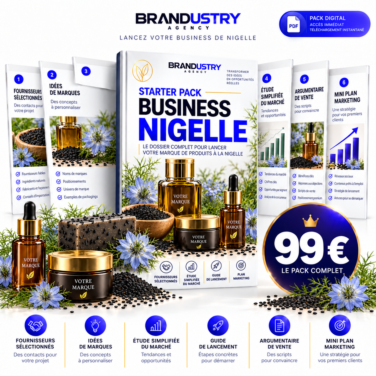 🌿 STARTER PACK NIGELLE