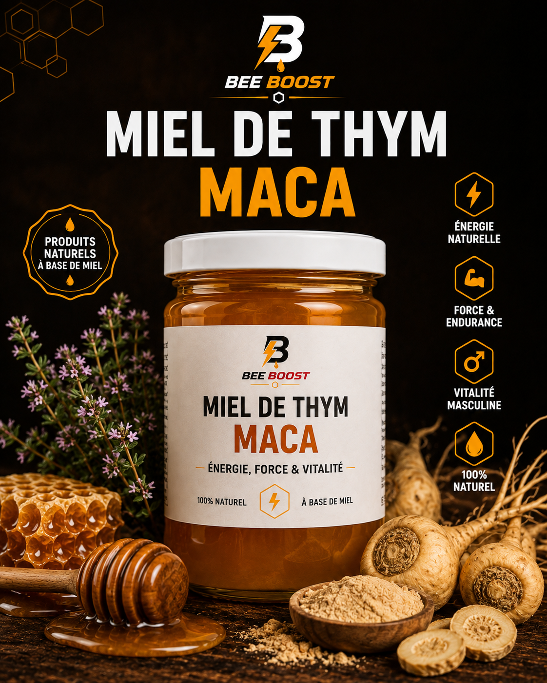 BEE BOOST — Votre marque de préparations naturelles au miel, clé en main