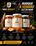 BEE BOOST — Votre marque de préparations naturelles au miel, clé en main