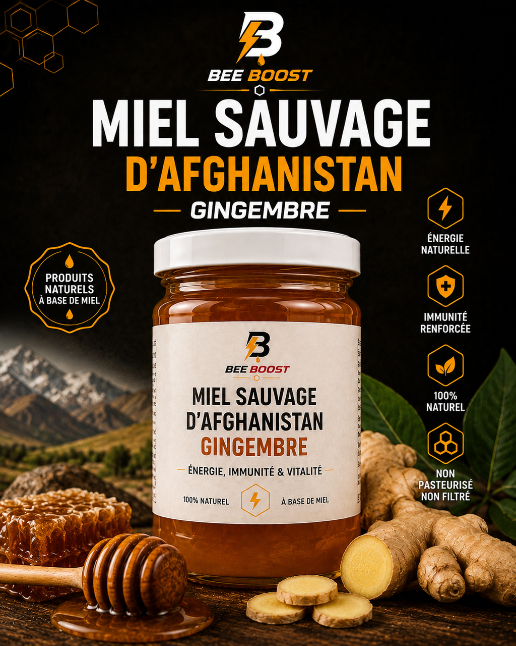 BEE BOOST — Votre marque de préparations naturelles au miel, clé en main