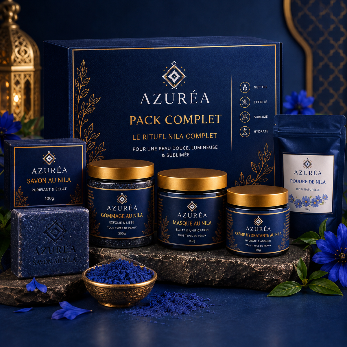 AZURÉA — Votre marque de cosmétiques au Nila, clé en main