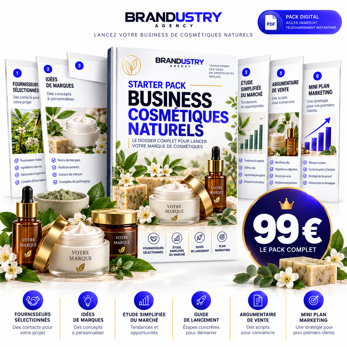 🌿 STARTER PACK COSMÉTIQUES NATURELS